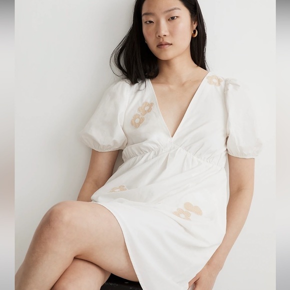 Madewell Annamarie Mini Dress - Picture 3 of 12